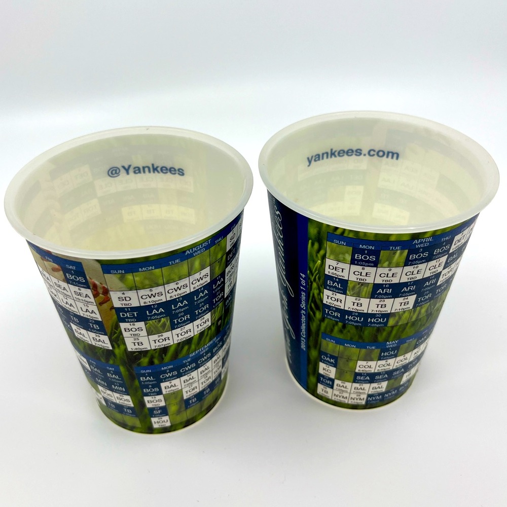 BUNDLE Yankees / 2013 Collector’s Series 1 of 4 Yankee Stadium Plastic Cups NYC - Picture 8 of 8